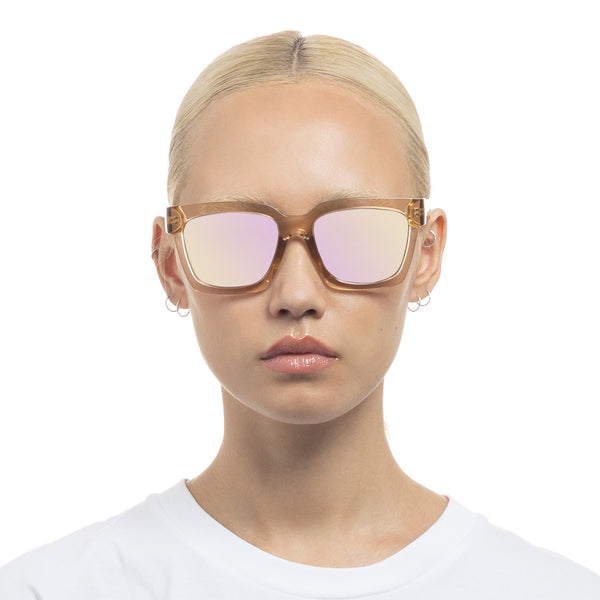 Le Specs Weekend Riot | Sand Sunglasses