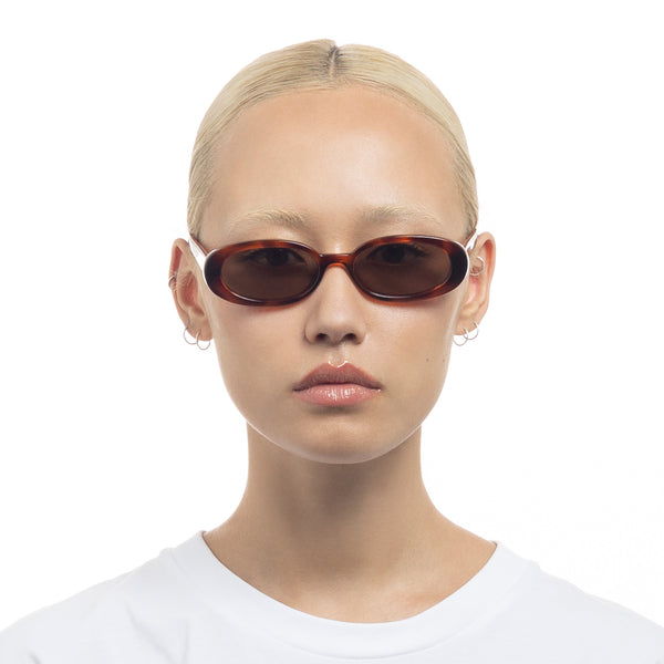 Le Specs Outta Love Sunglasses | Toffee Tort Polarized