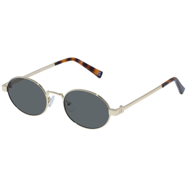 Le Specs Poseidon Deux | Gold Khaki Sunglasses