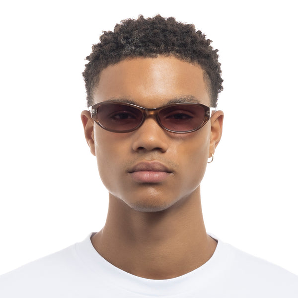 Le Specs Don't Cha | Pearl Chocolate Sunglasses
