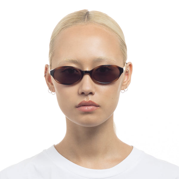 Le Specs Lunita Sunglasses | Tort