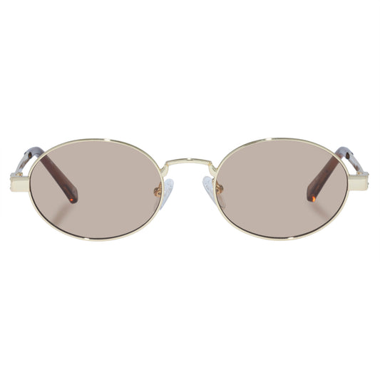 Le Specs Poseidon Deux | Gold Tan Sunglasses