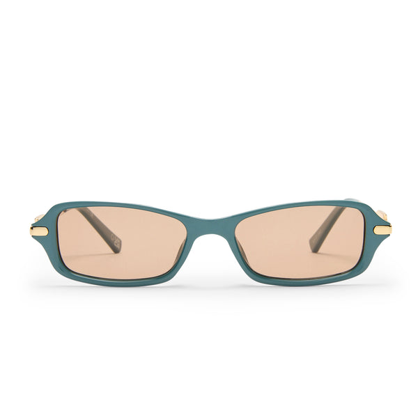 Le Specs Bamboozler Limited Edition | Seafoam Polarized Sunglasses (Truly On Holidays Collection)