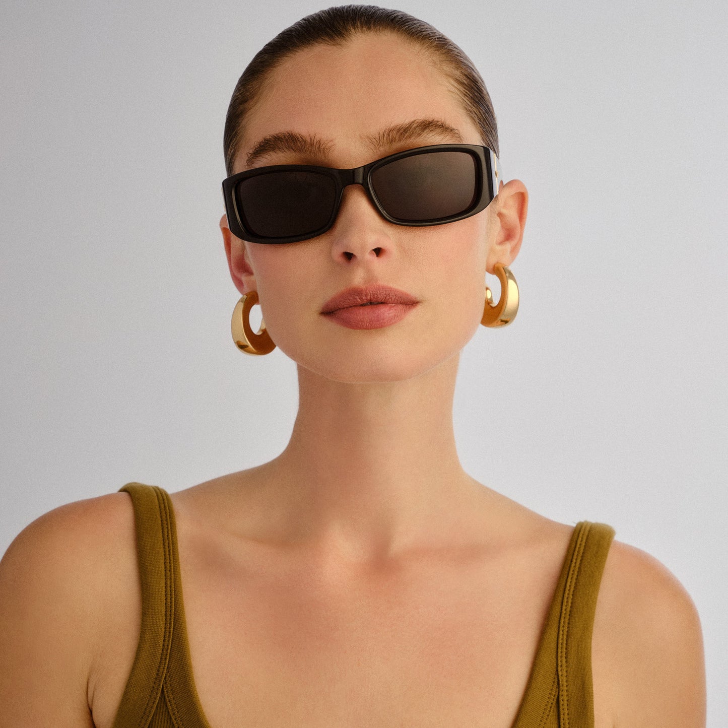 Le Specs Du Jour Sunglasses | Black Smoke Mono