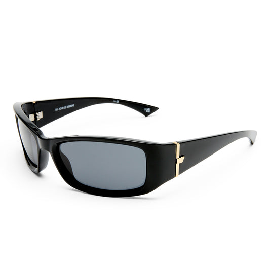 Le Specs Du Jour Sunglasses | Black Smoke Mono