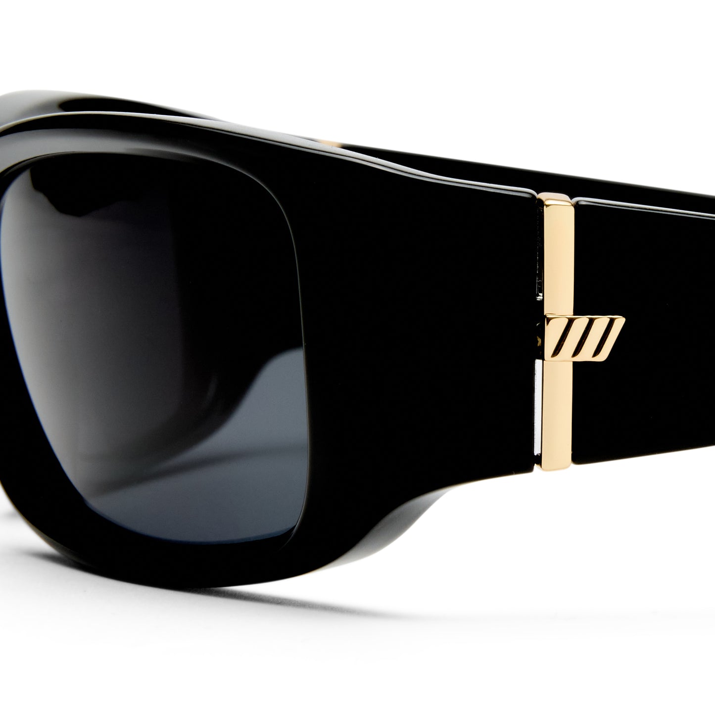 Le Specs Du Jour Sunglasses | Black Smoke Mono