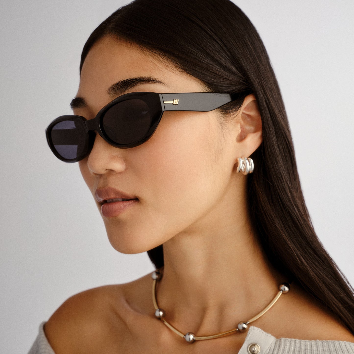 Le Specs Le Bijou Global Fit Sunglasses | Black