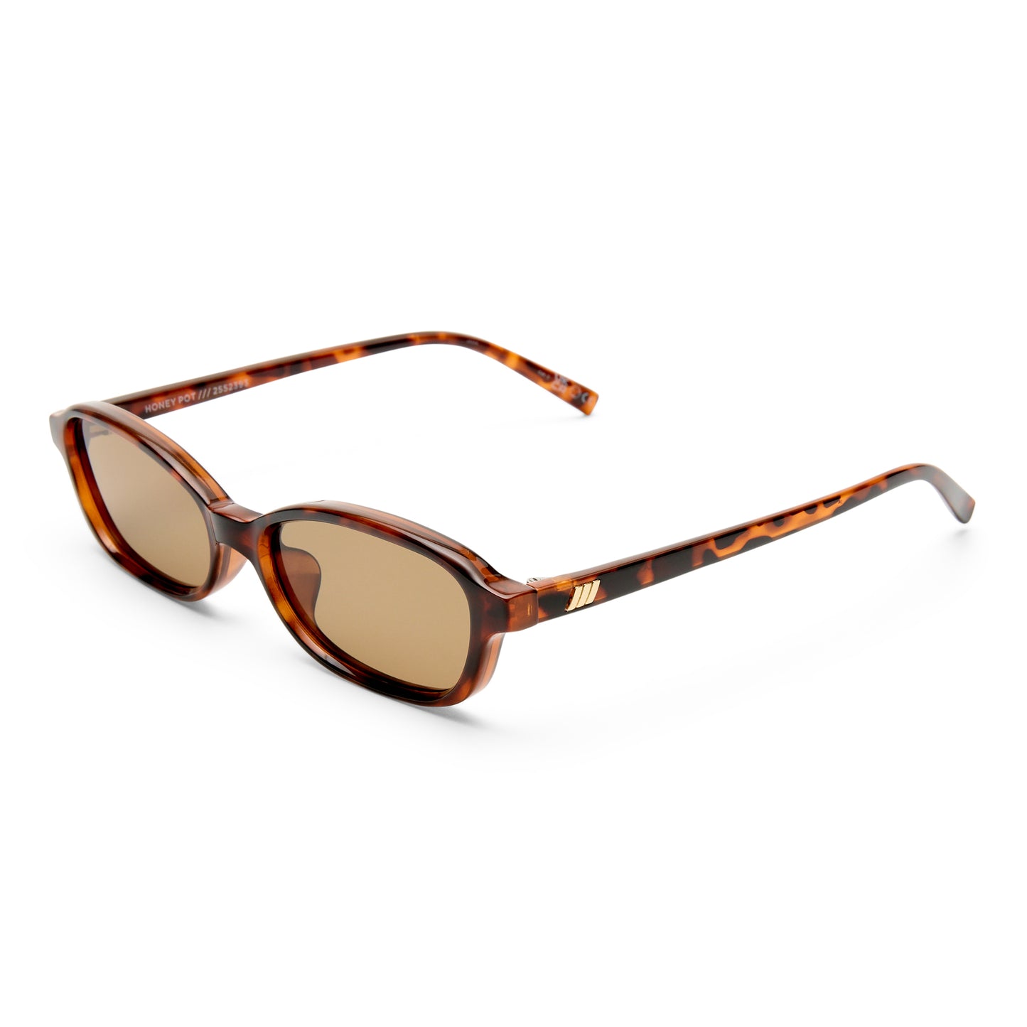Le Specs Honey Pot Sunglasses | Tort Brown Mono