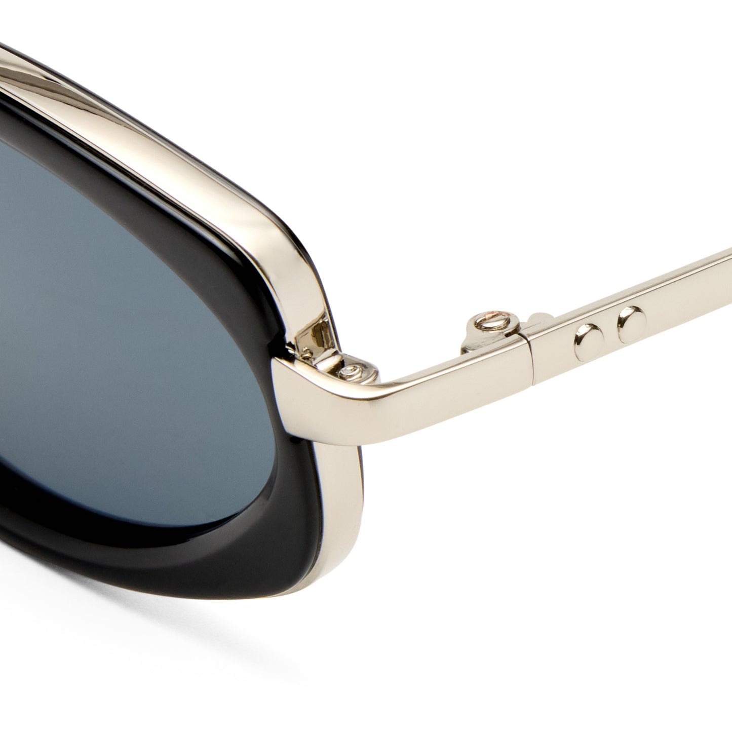 Le Specs Mecharo Sunglasses | Silver / Black Smoke Mono