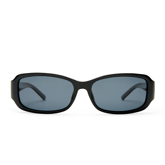Le Specs Gigglemug Sunglasses | Black Polarized