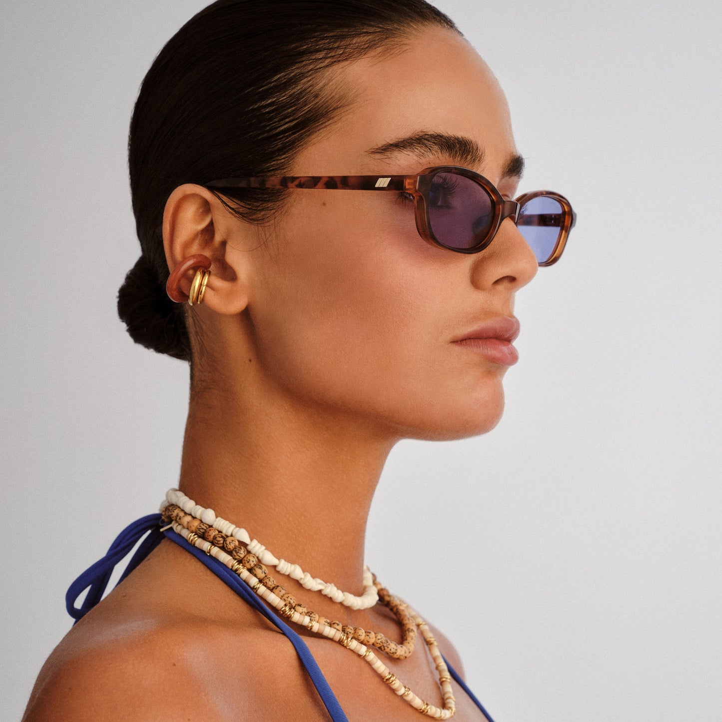 Le Specs Honey Pot Sunglasses | Amber Tort