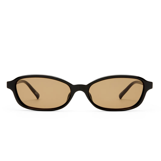 Le Specs Honey Pot Sunglasses | Black Brown Mono