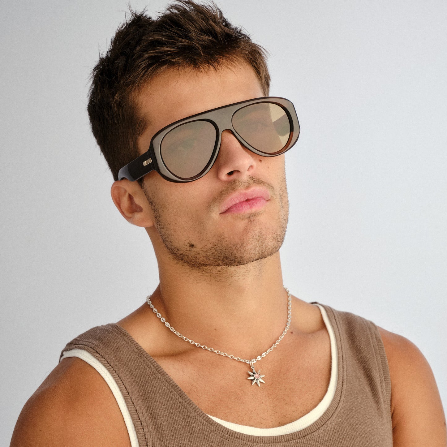 Le Specs Dream Boat Sunglasses | Cocoa Light Brown Mono