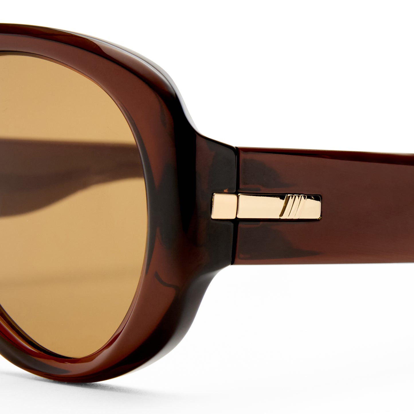 Le Specs Dream Boat Sunglasses | Cocoa Light Brown Mono
