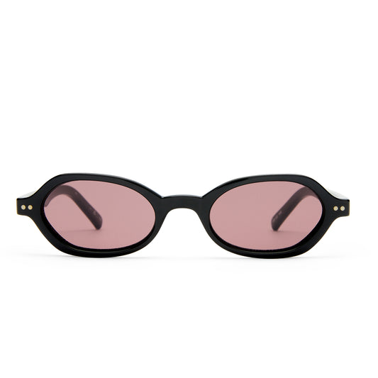Le Specs Foundry + Global Fit Sunglasses | Black Smokey Brown Mono