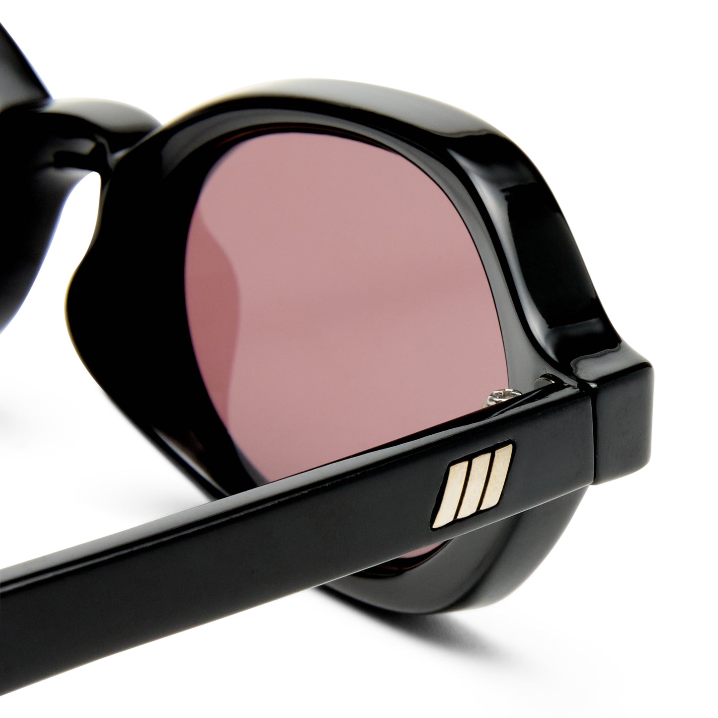 Le Specs Foundry + Global Fit Sunglasses | Black Smokey Brown Mono