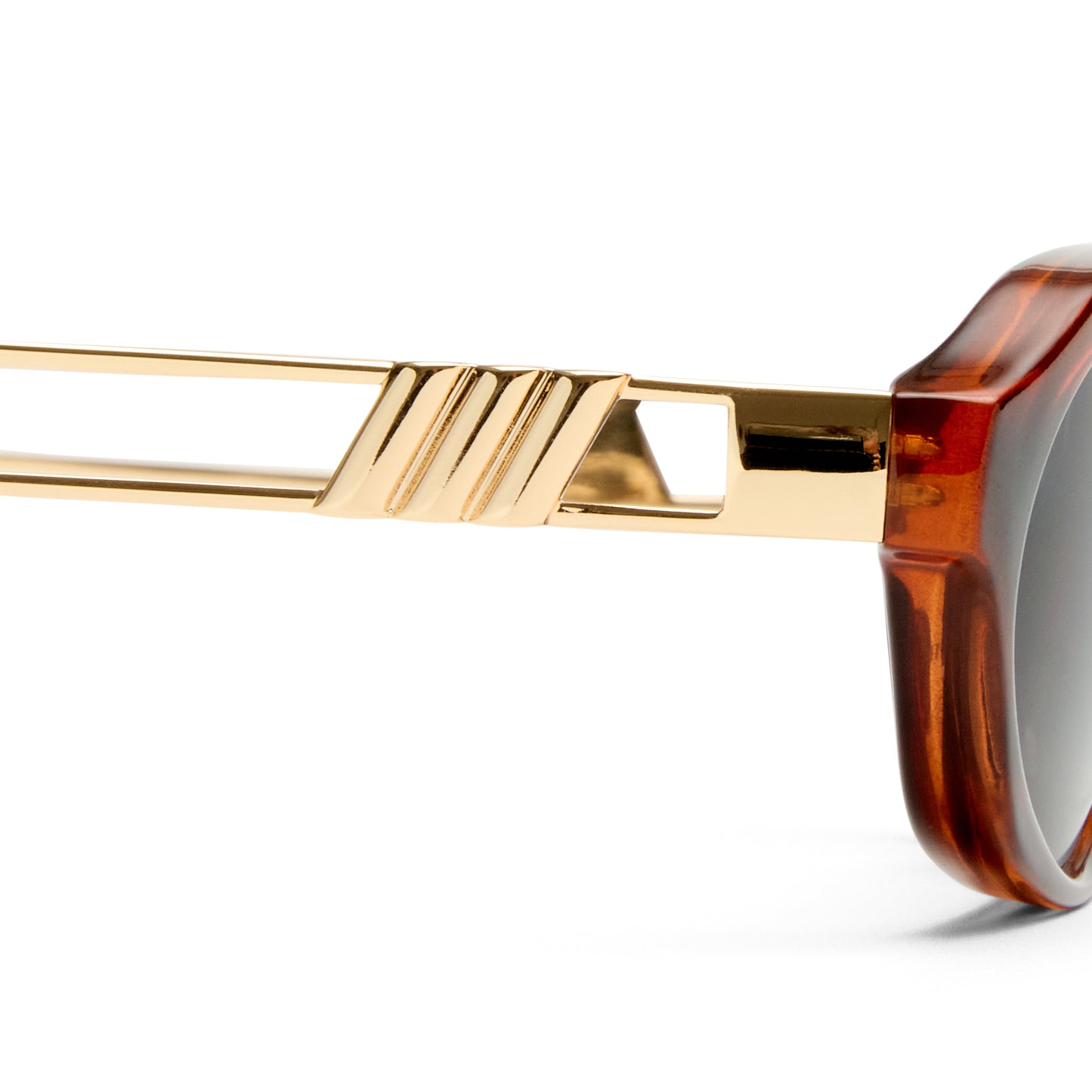 Le Specs Lunita Sunglasses | Dark Tort Smoke Mono