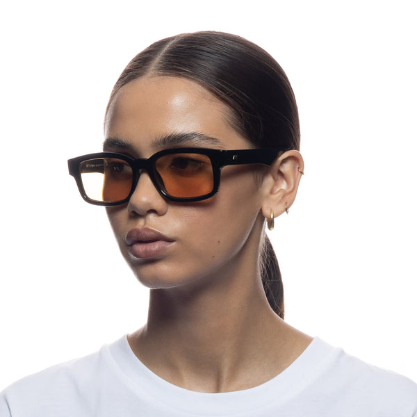 Le Specs Recarmito | Black Mustard Mono (Le Sustain Collection)