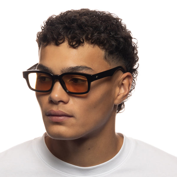 Le Specs Recarmito | Black Mustard Mono (Le Sustain Collection)