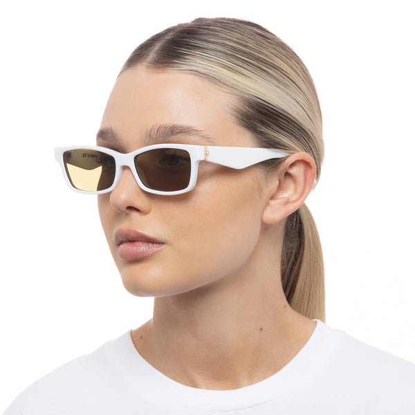 Le Specs Plateaux | White (Le Sustain Collection)