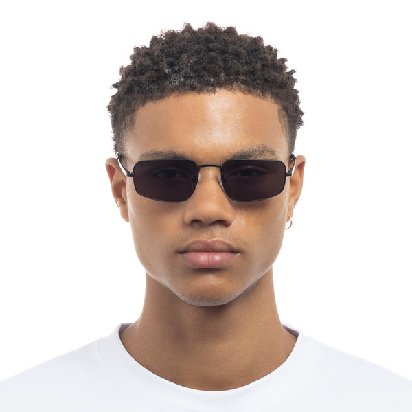 Le Specs Metagalactic | Matte Black Sunglasses (Le Sustain Collection)