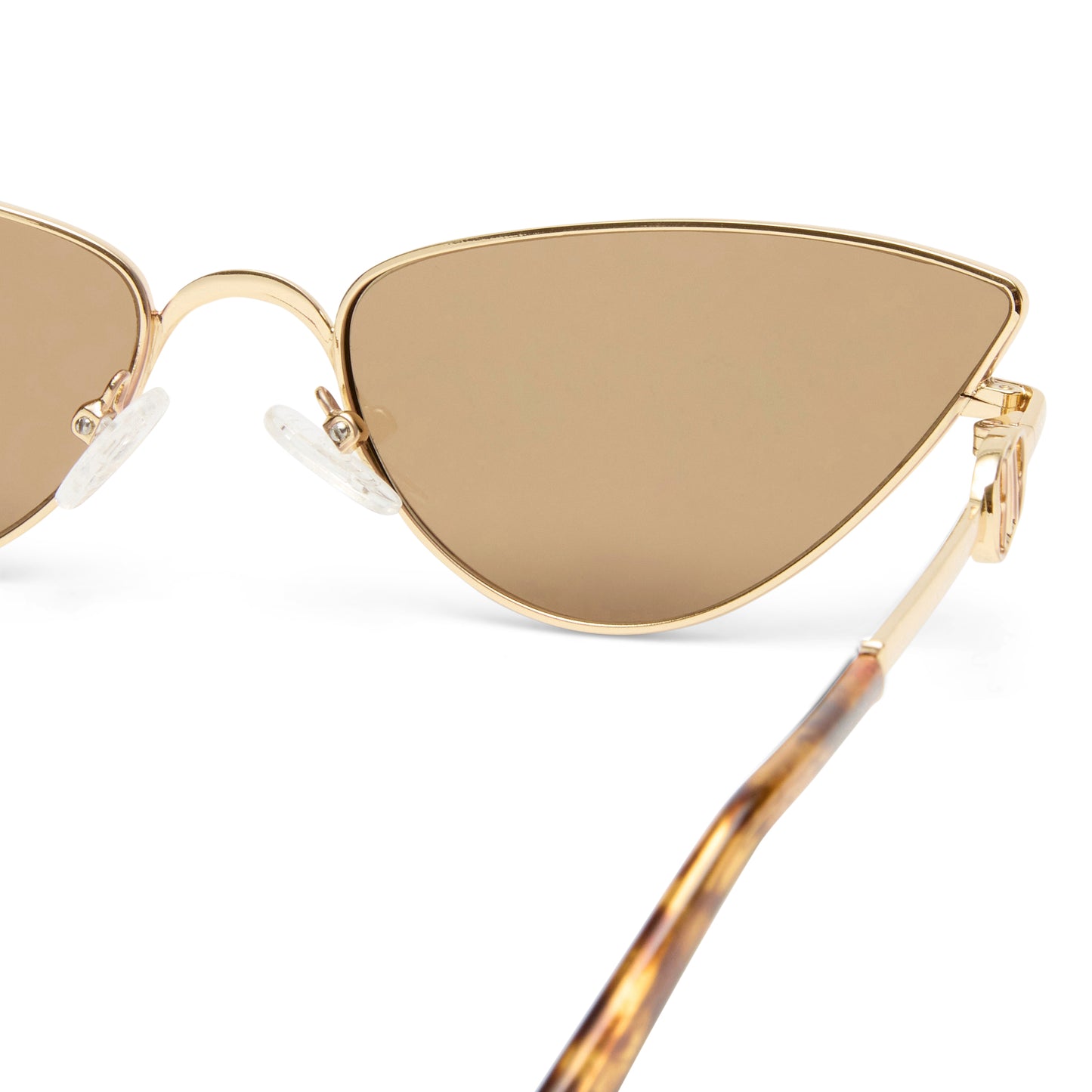 Le Specs The Soiree | Bright Gold Light Brown Tint