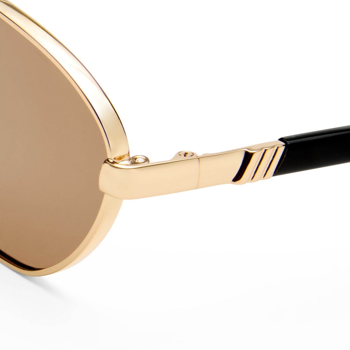Le Specs Le Bebe Sunglasses | Gold Brown Mono
