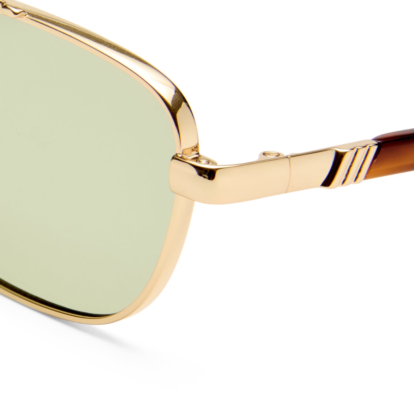 Le Specs Le Mimi Sunglasses | Gold Moss Mono