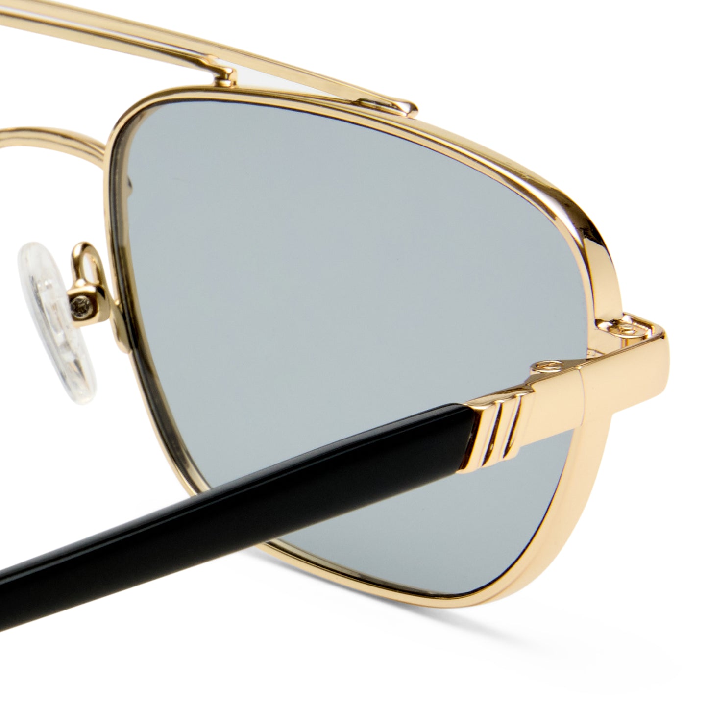 Le Specs Le Mimi Sunglasses | Gold Smoke Tint
