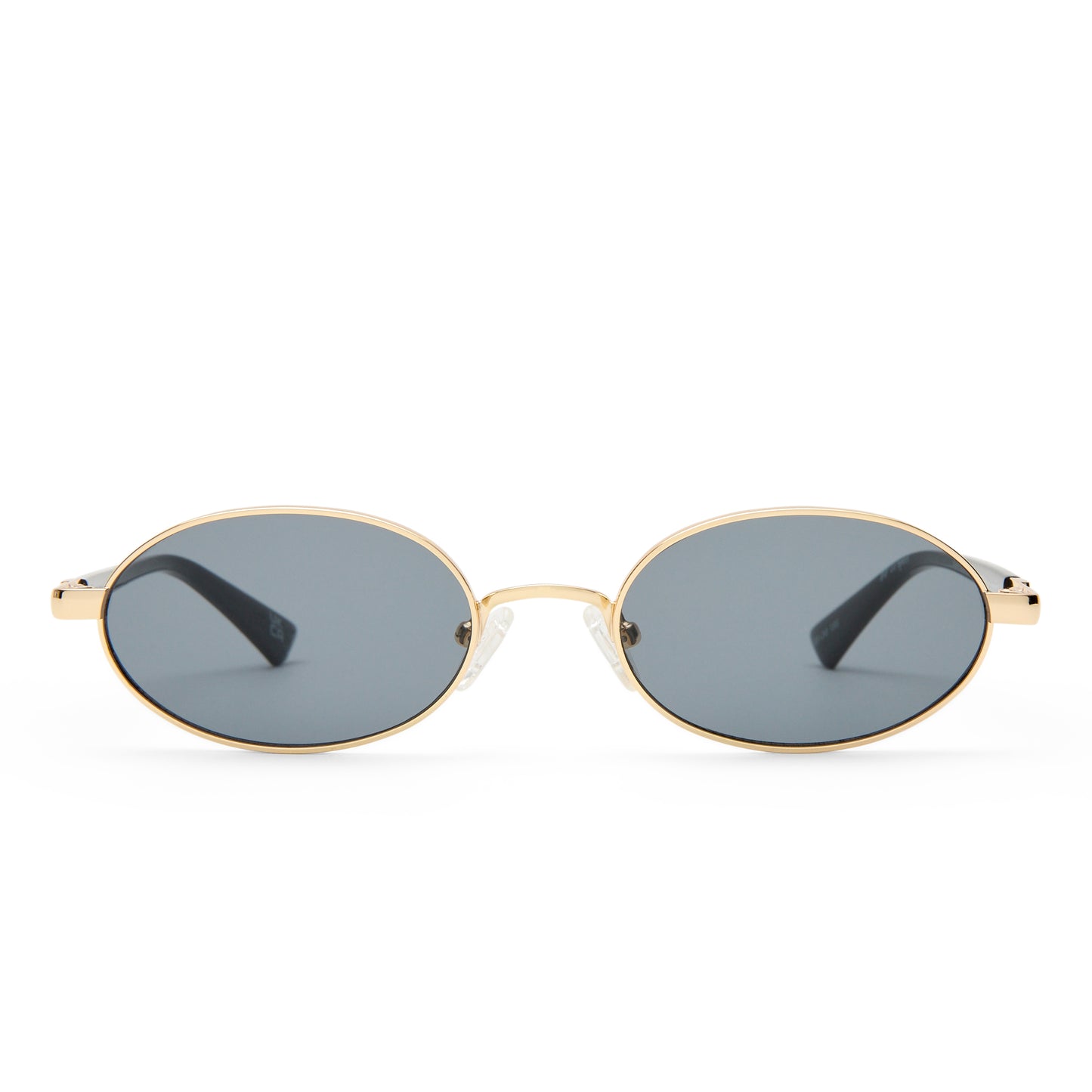 Le Specs Icicle Sunglasses | Bright Gold Smoke Mono