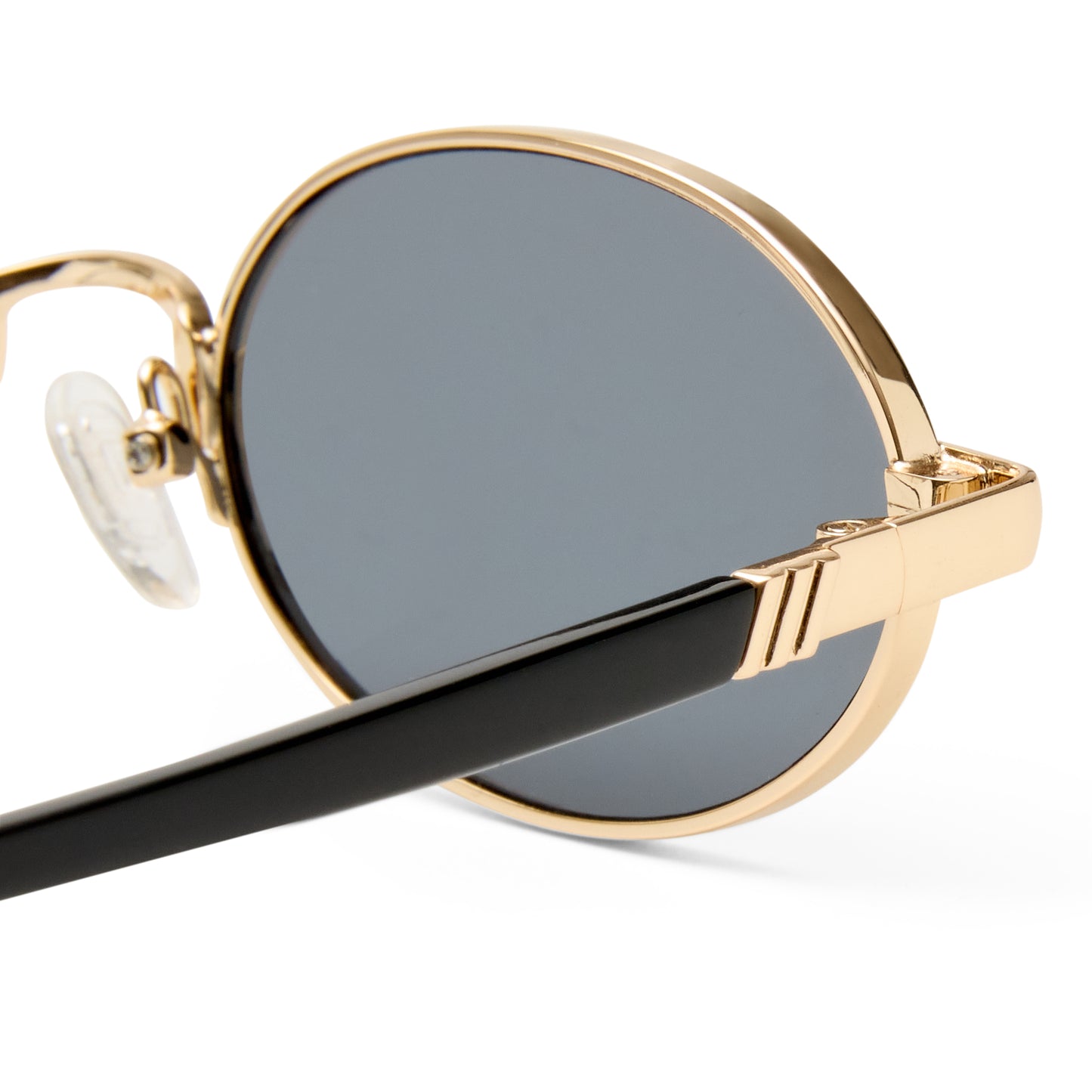 Le Specs Icicle Sunglasses | Bright Gold Smoke Mono