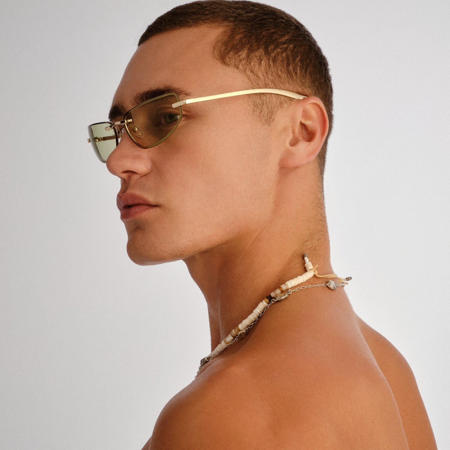 Le Specs Bubbles Sunglasses | Gold Moss Mono