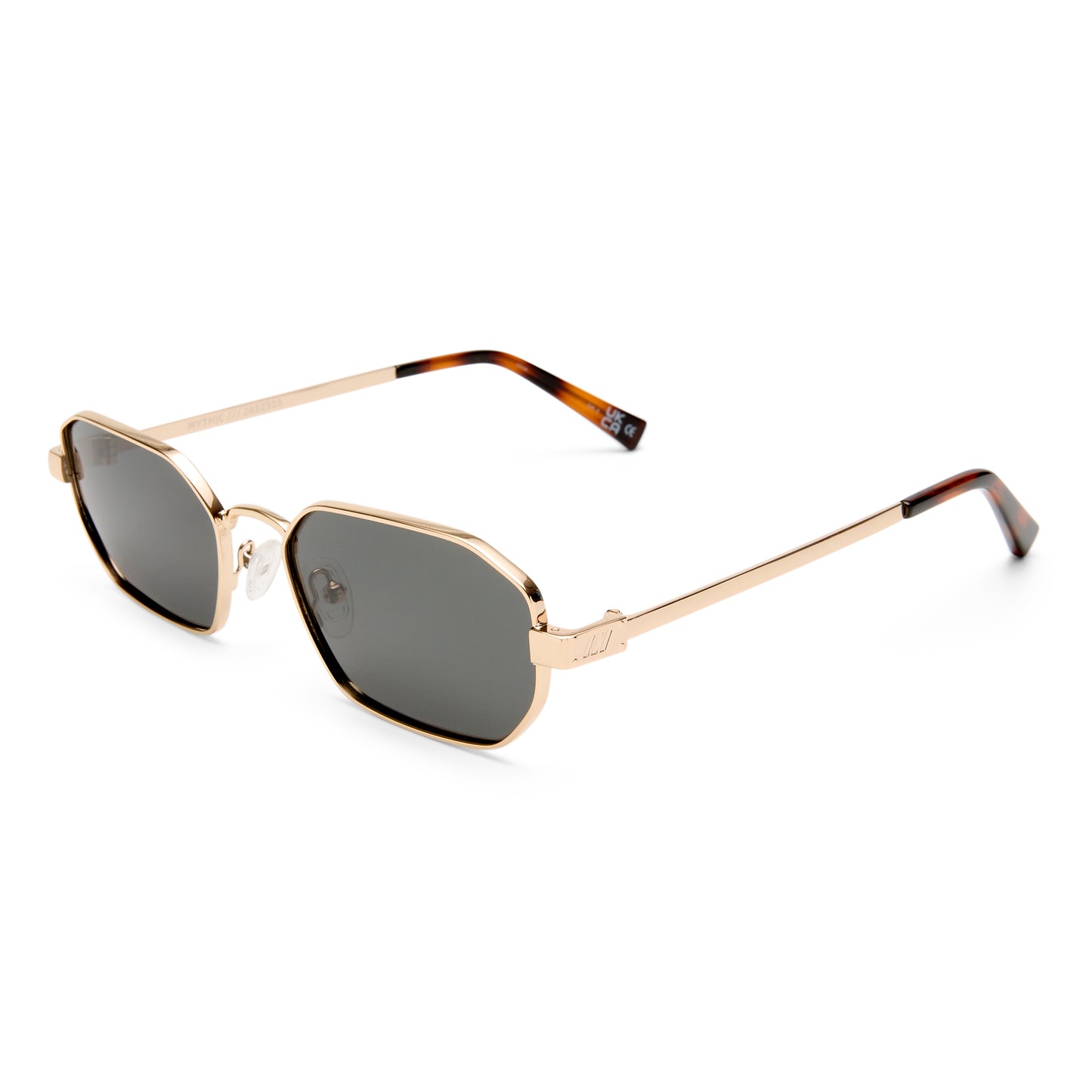 Le Specs Mythic Sunglasses | Gold Smoke Mono Polarized