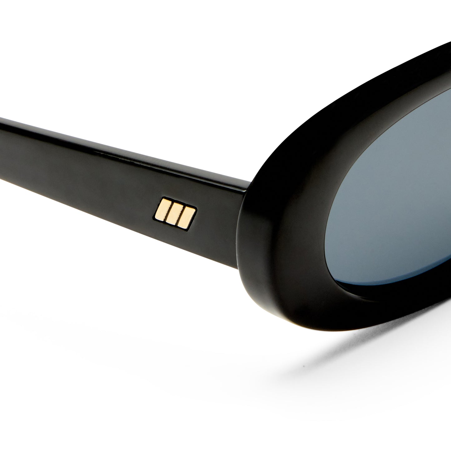 Le Specs Outta Love + Global Fit Sunglasses | Black Smoke Mono