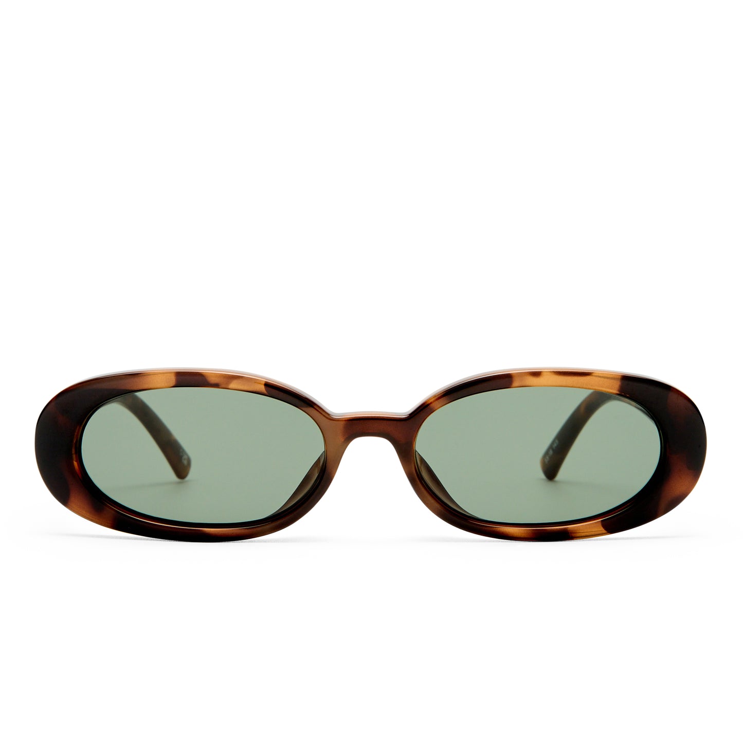 Le Specs Outta Love + Global Fit Sunglasses | Tort Green Mono