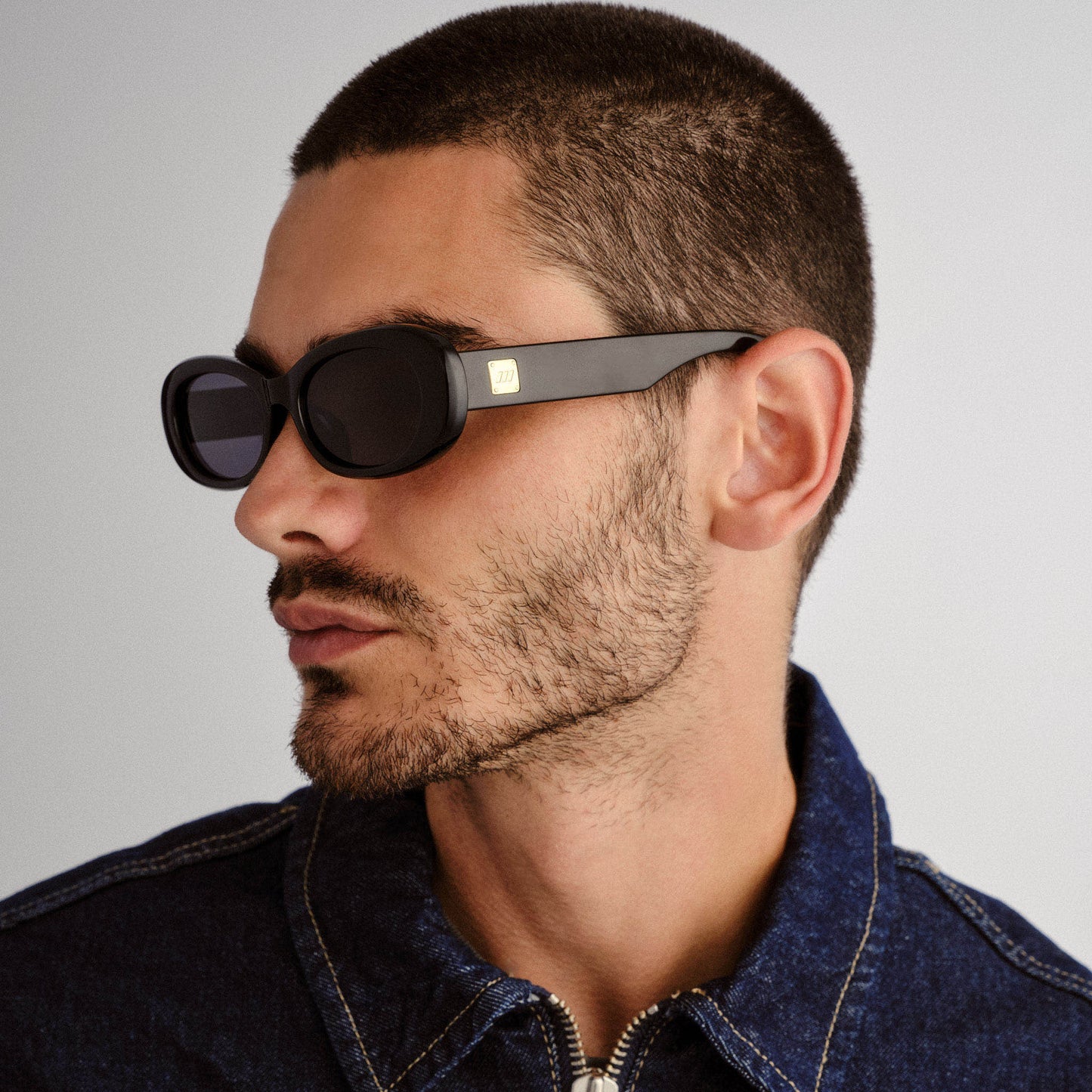 Le Specs Hey Ya! + Global Fit Sunglasses | Black Smoke Mono