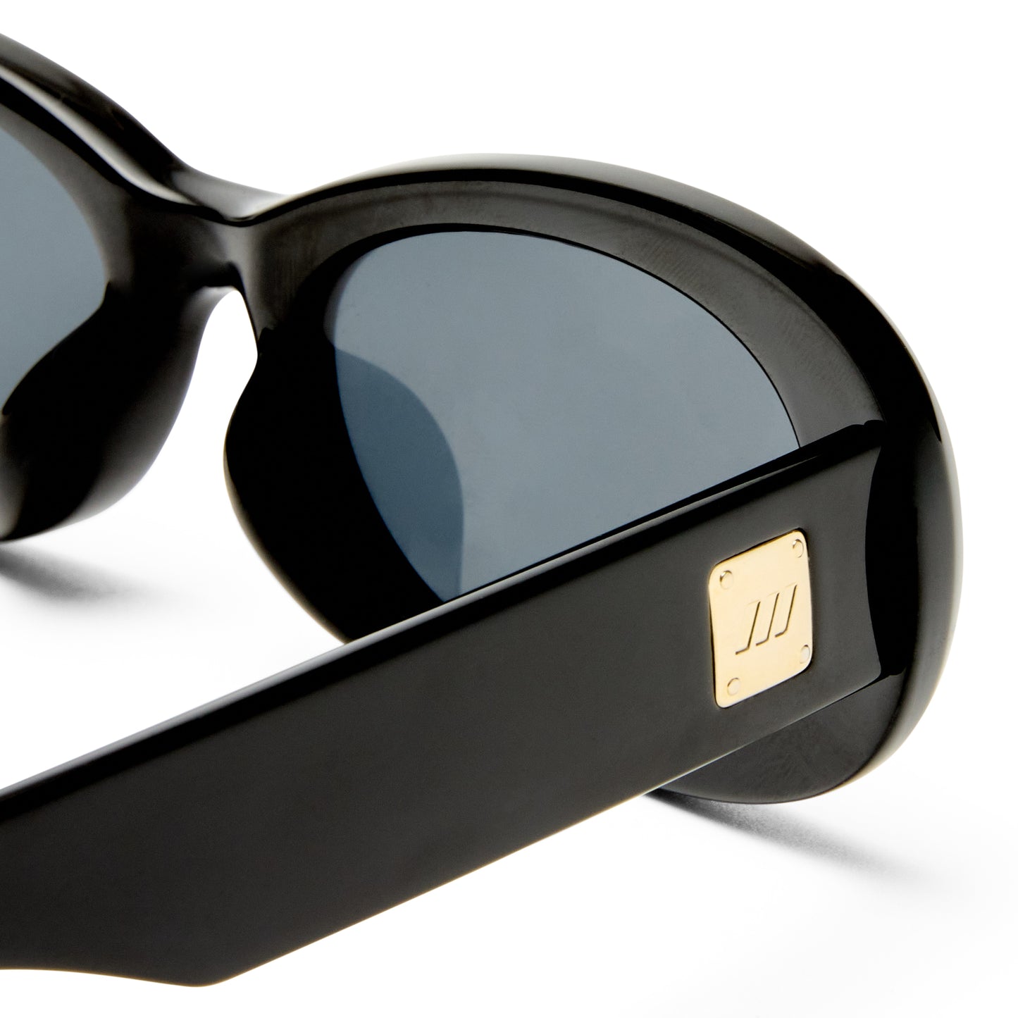 Le Specs Hey Ya! + Global Fit Sunglasses | Black Smoke Mono