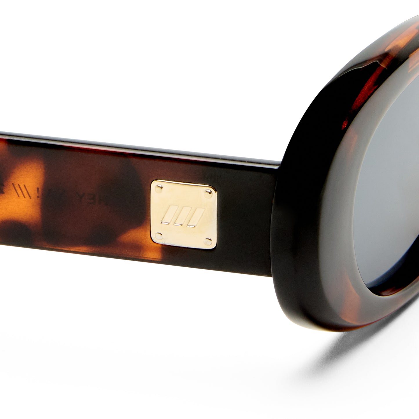 Le Specs Hey Ya! + Global Fit Sunglasses | Tort Smoke Mono