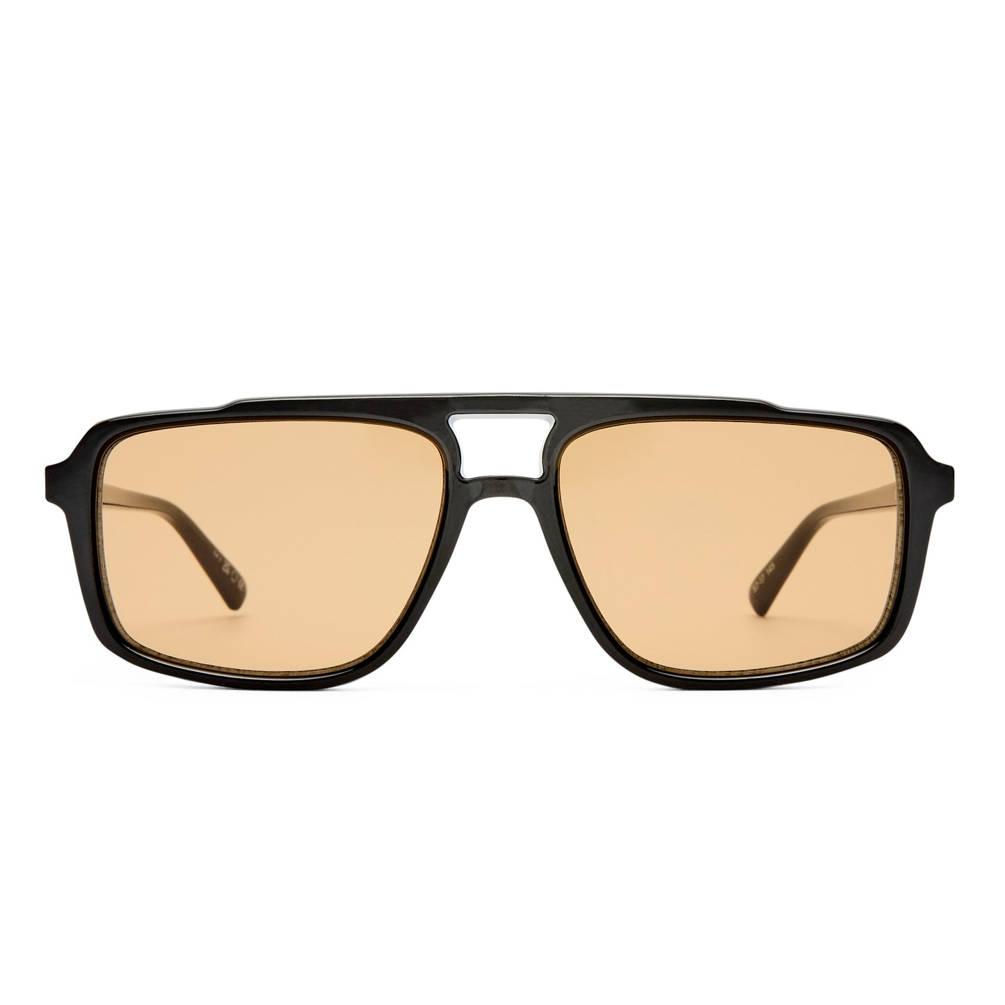 Le Specs Le Gars + Global Fit Sunglasses | Black Light Brown Mono