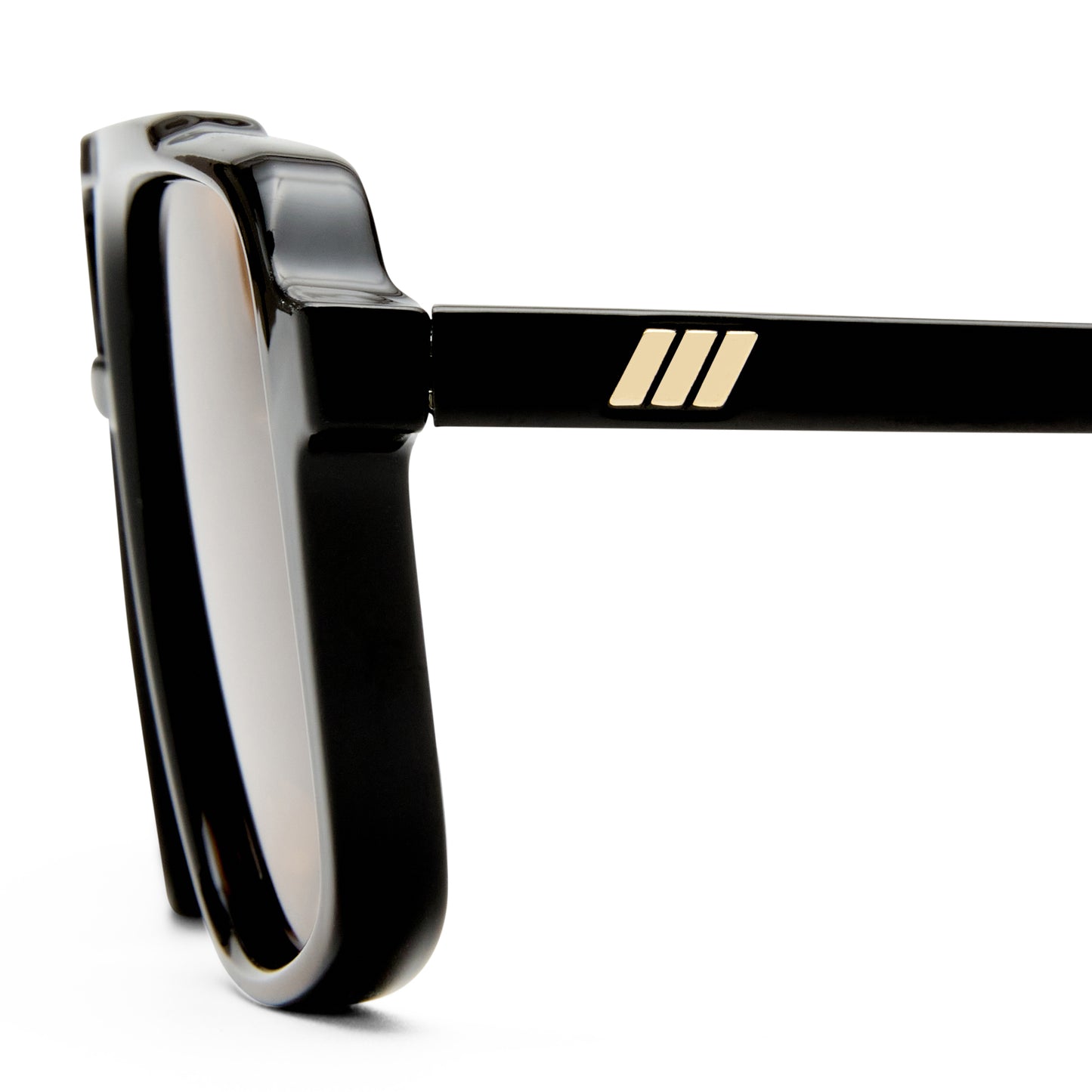 Le Specs Le Gars + Global Fit Sunglasses | Black Light Brown Mono