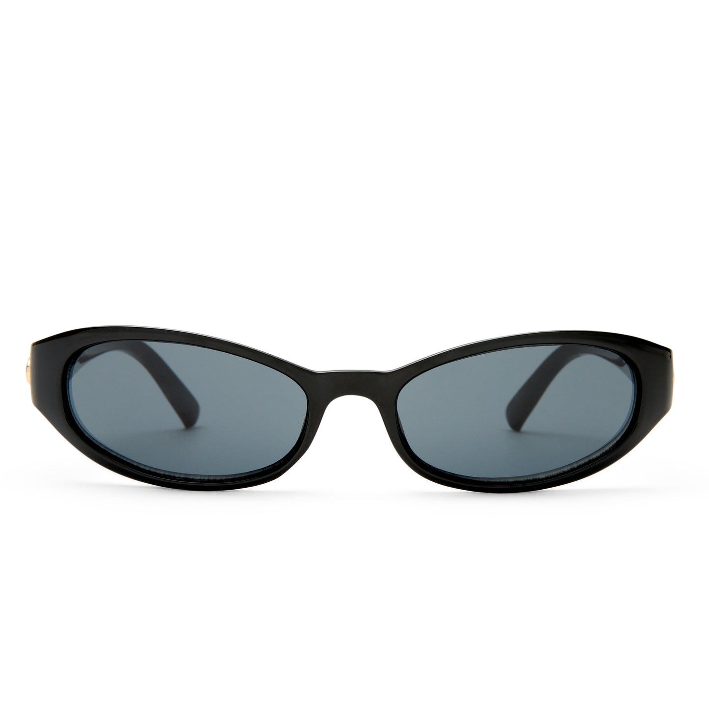 Le Specs Popalicious + Global Fit Sunglasses | Black Smoke Mono