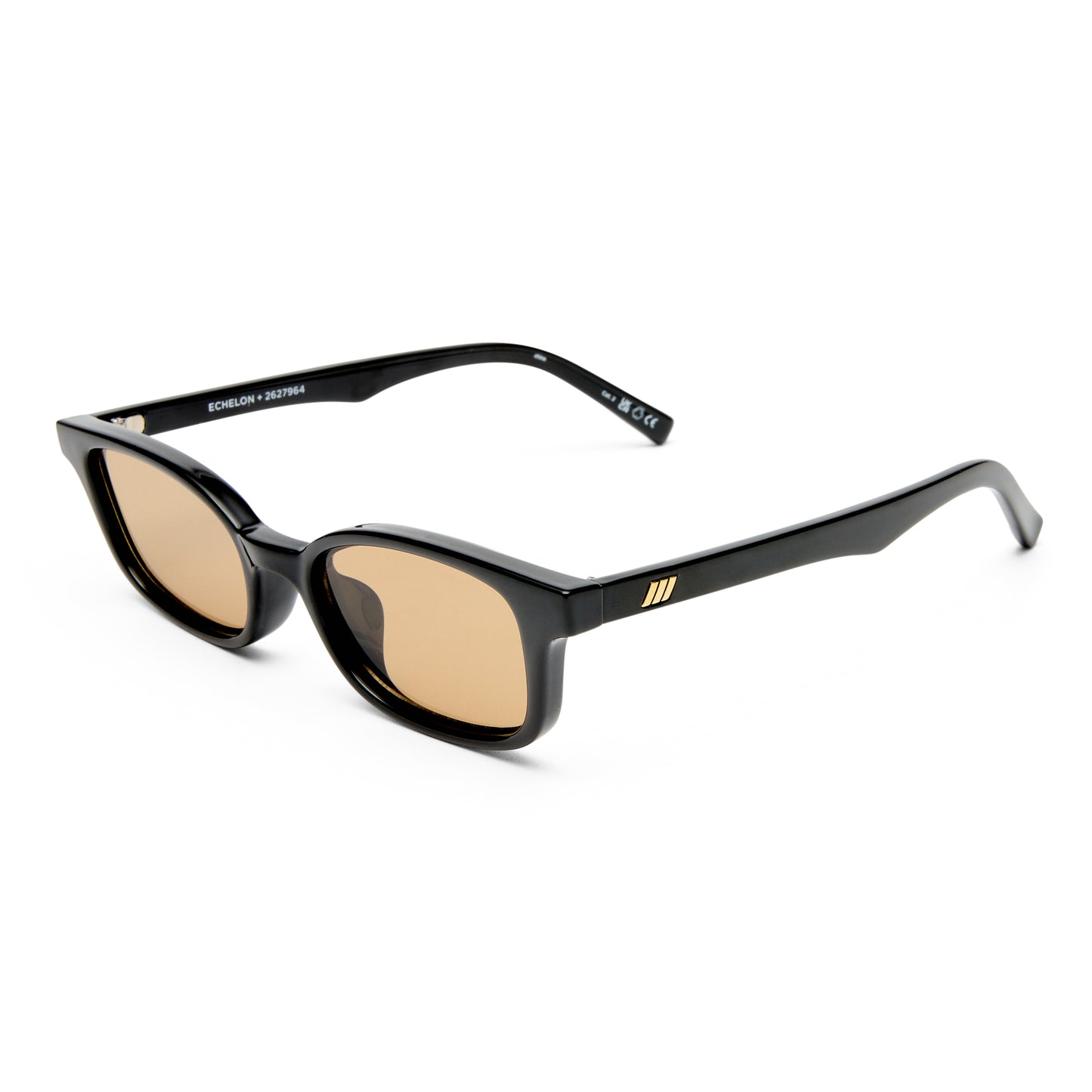 Le Specs Echelon + Global Fit Sunglasses | Black Tan Tint