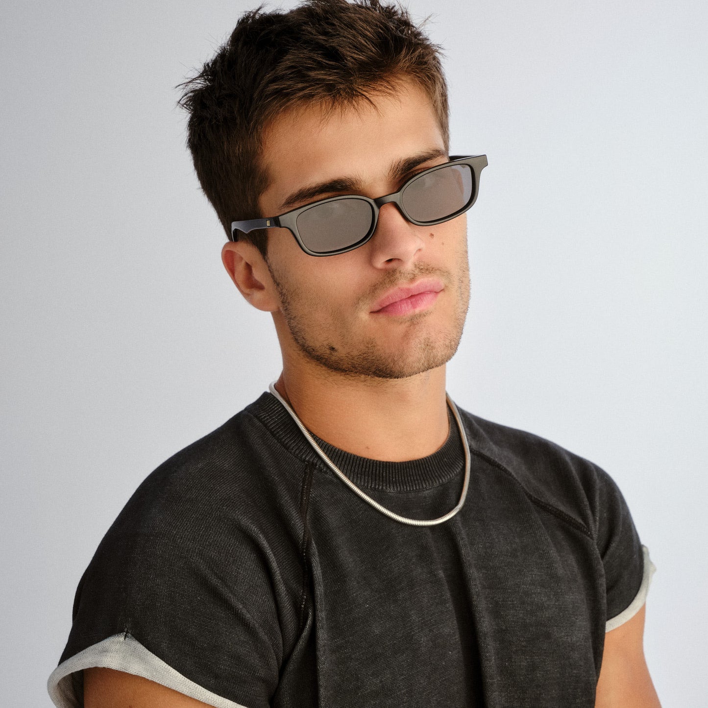 Le Specs Echelon + Global Fit Sunglasses | Black Smoke Mono
