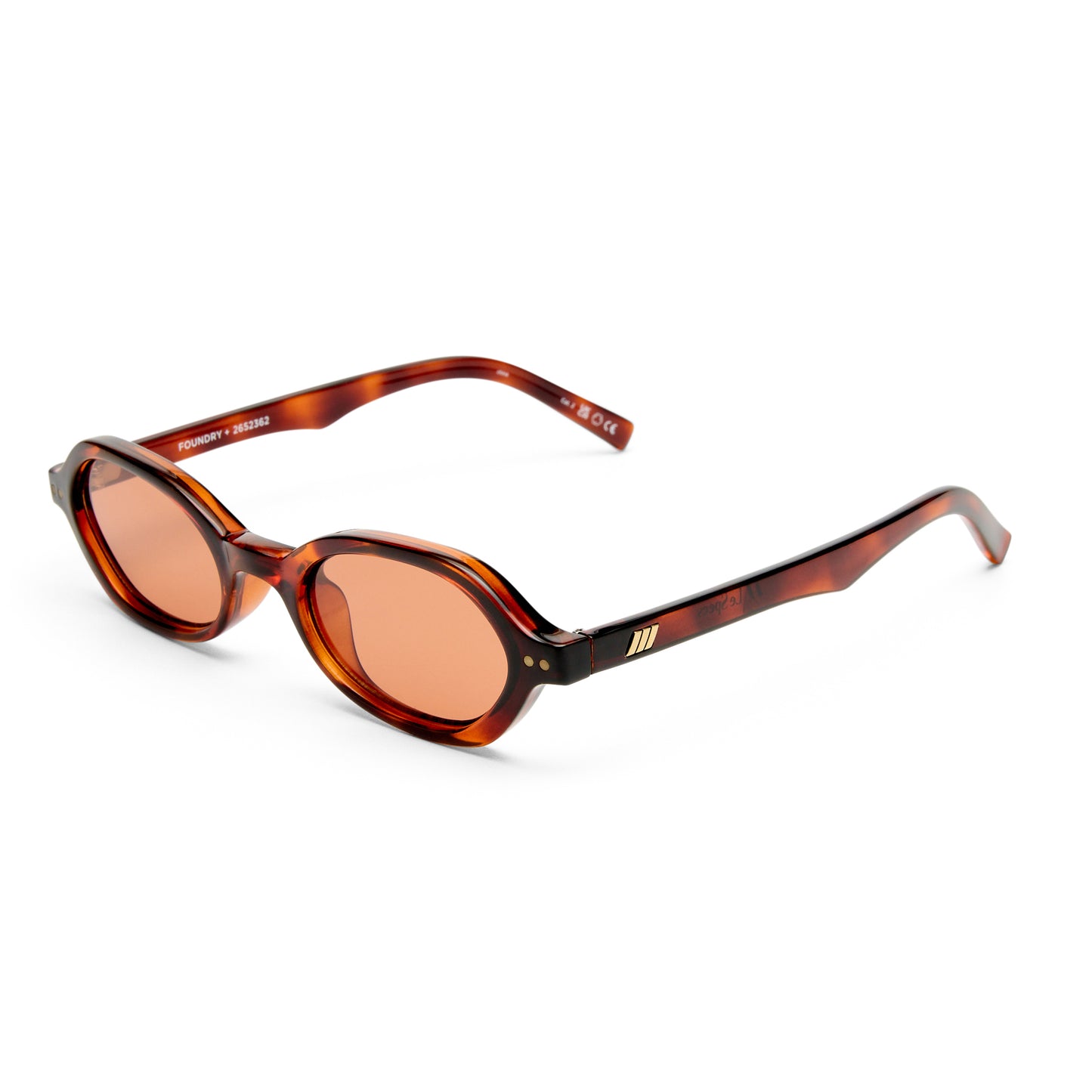 Le Specs Foundry + Global Fit Sunglasses | Tort Clay Tint
