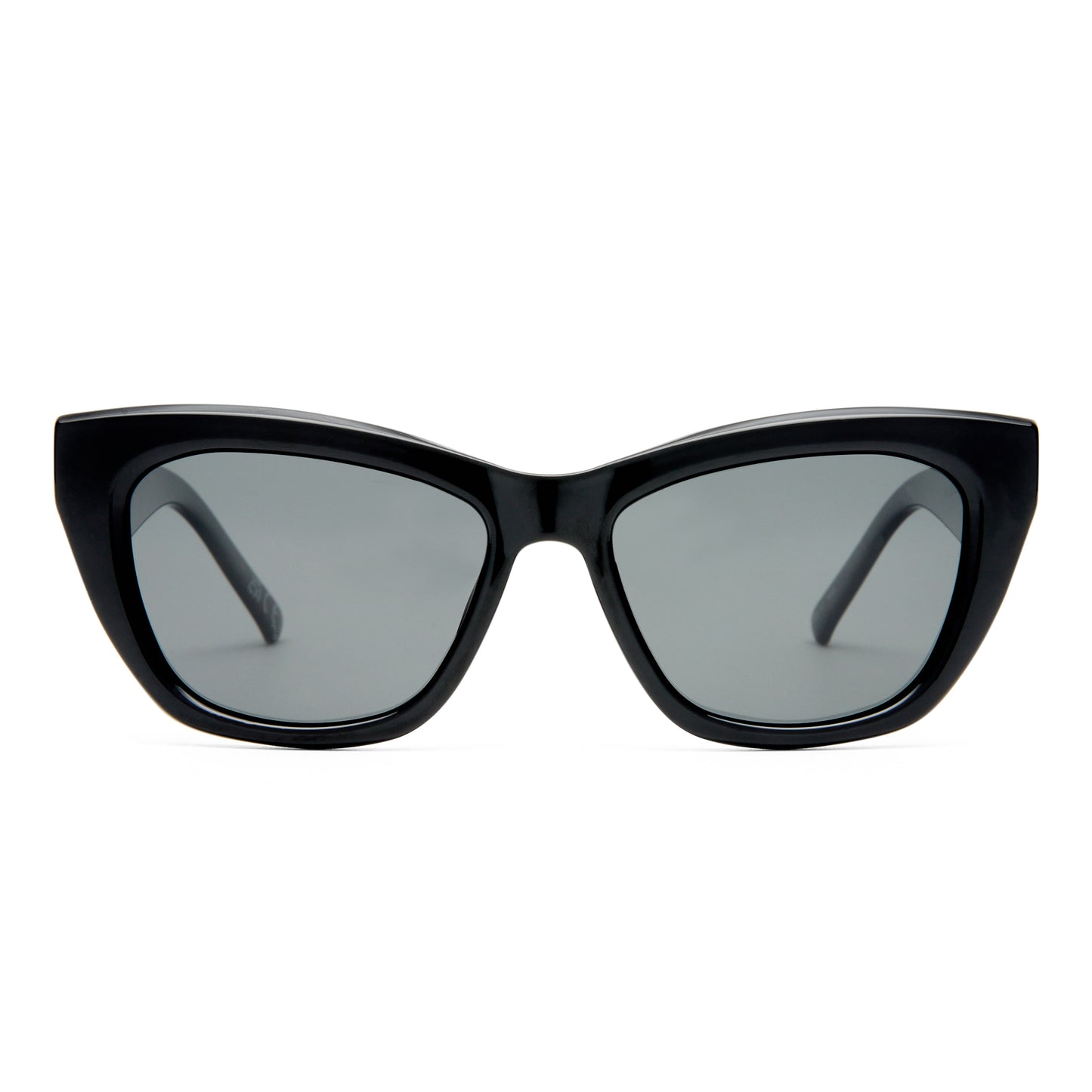 Le Specs Lumen + Global Fit Sunglasses | Black Smoke Mono Polarized