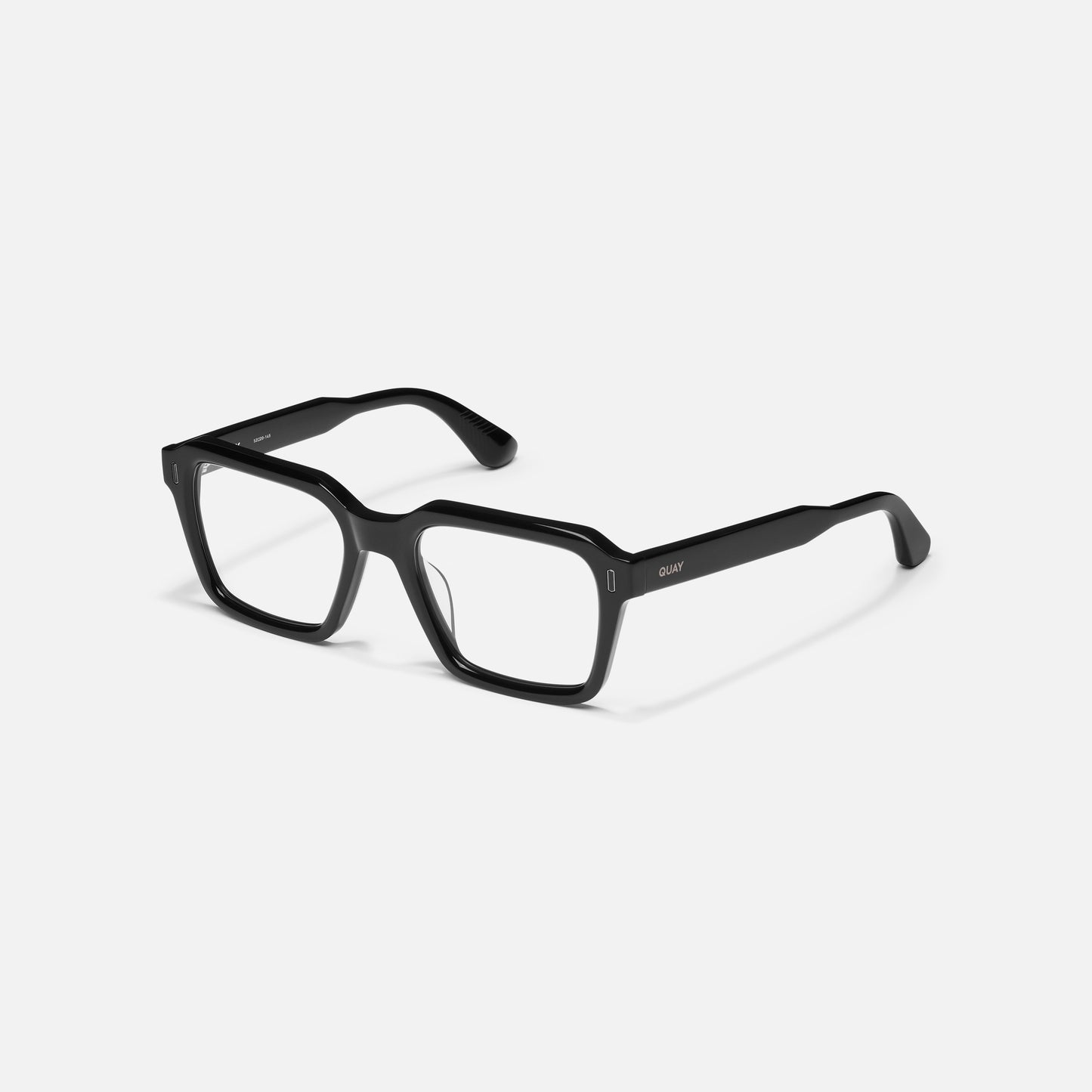 QUAY Locked In Optical Eyeglasses - Black (Exclusively In-Store)