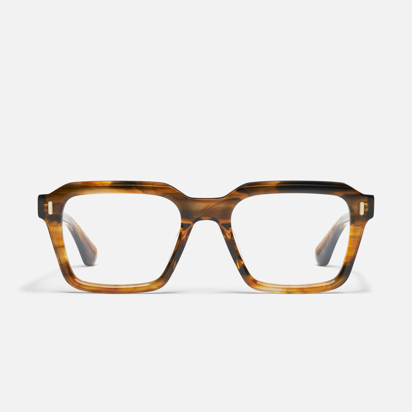 QUAY Locked In Optical Eyeglasses - Coffee Swirl (Exclusively In-Store)