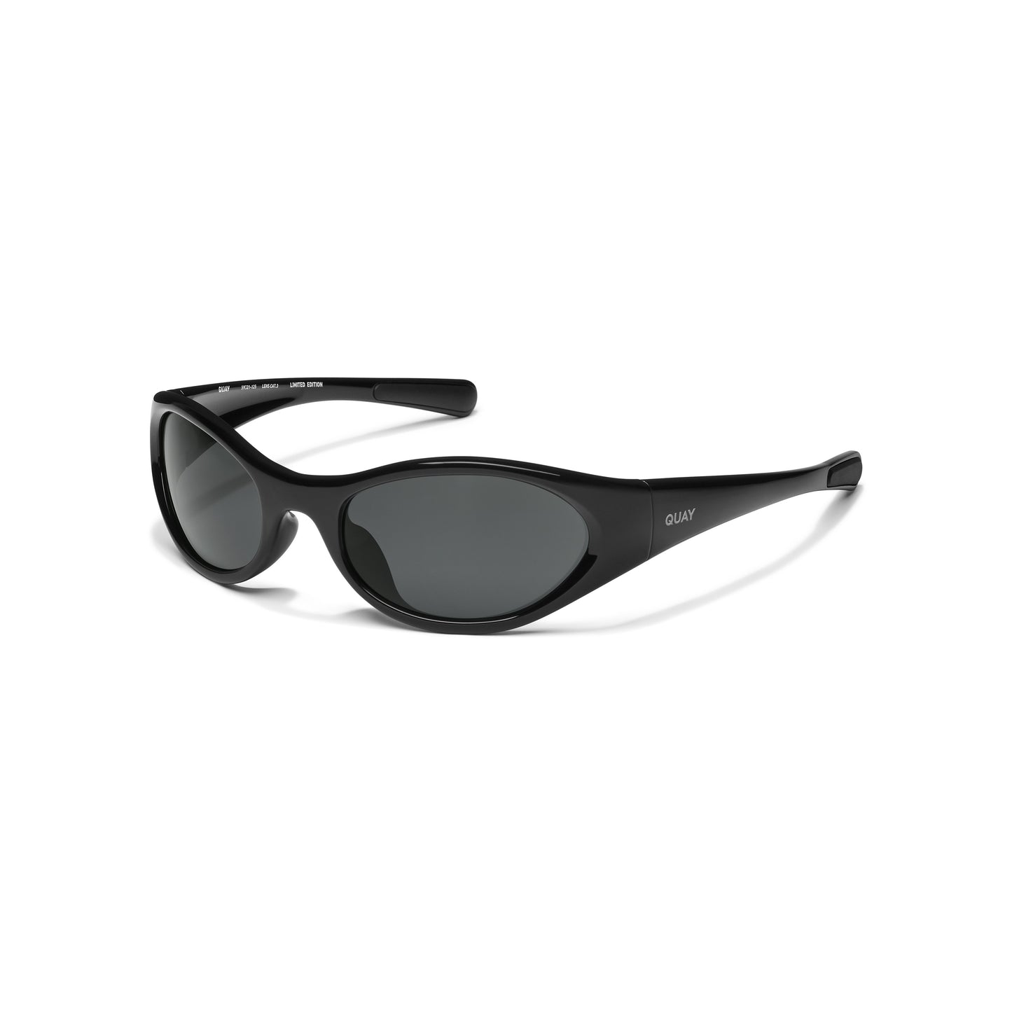 QUAY Main Feed Sunglasses - Black/Black