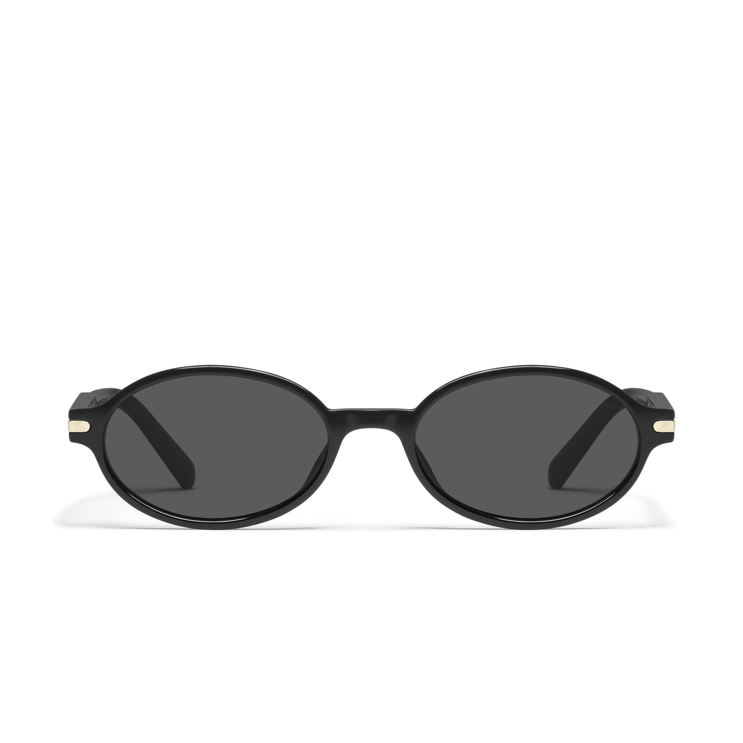 QUAY Nevermind Sunglasses - Black/Smoke