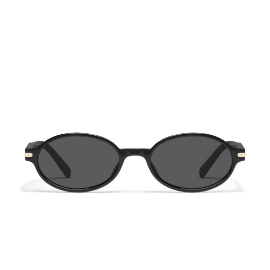 QUAY Nevermind Sunglasses - Black/Smoke